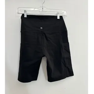 Tavi Stash & Dash Biker Shorts Ebony Black Medium Activewear Gym Hiking NWT thumbnail 2