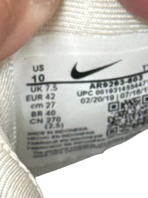 Nike Air Max 720 coral summit white wms low top sneaekers sz 10 SKU 10-508 thumbnail 7