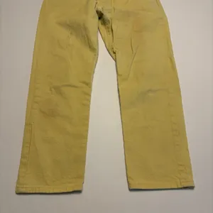 Levi's 501 Original Fit Jeans Womens 29 Yellow Straight Leg Button Fly Denim thumbnail 4