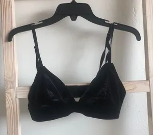 Urban Outfitters Black Triangle Bralette thumbnail 1