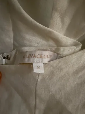 White Mini Dress Olivaceous thumbnail 5