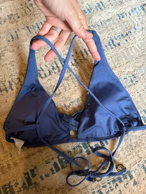 Blue Bikini Top Size L thumbnail 2