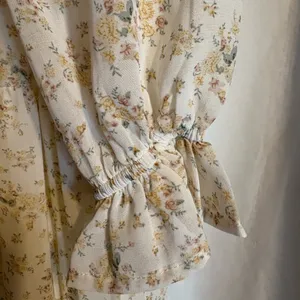 Altar'd State Prairie Dress Small Long Floral Smocked Tiered Cottagecore‎ Maxi thumbnail 5