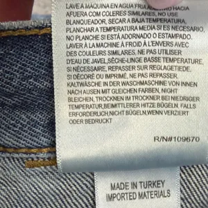 Agolde Cooper Cargo Jeans 28 Blue Organic Cotton Relaxed High Waisted Utility thumbnail 14