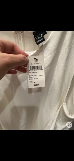 Windsor White dress thumbnail 3