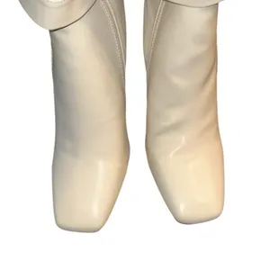 Lulus Square Mouth Ivory Boots(Size 7) thumbnail 4