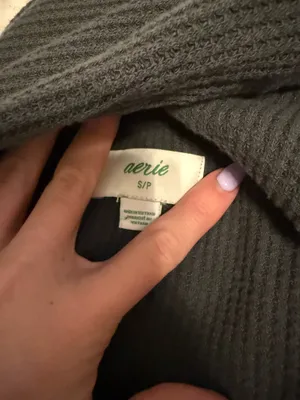 Aerie waffle knit  thumbnail 2