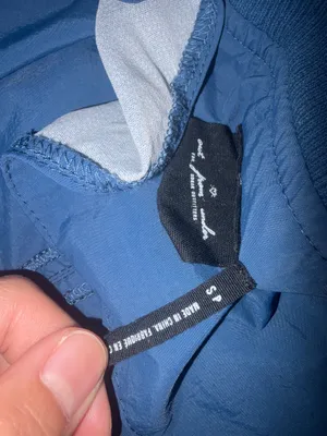 urban outfitters navy windbreaker small thumbnail 3