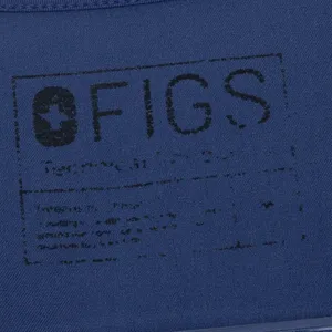 Figs Womens Catarina One‎ Pocket Scrub Top Size M Blue Short Sleeve Nursing Work thumbnail 5
