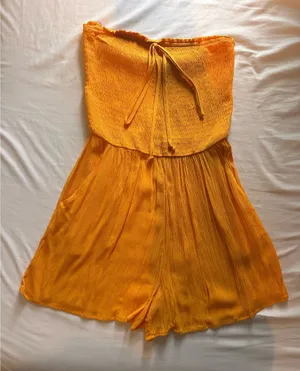 Orange sun dress thumbnail 1