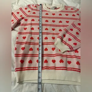 ICHI Brielle Jacquard Long Sleeve Pullover Sweater thumbnail 11