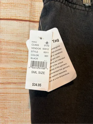 Pacsun NEW Women's Charcoal Drawstring Casual Shorts thumbnail 3