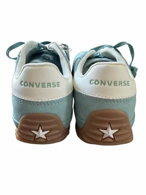 NEW Converse Run Star Trainer Low Top Suede Lace Up Sneaker Woman’s 9.5 Men 8 thumbnail 4