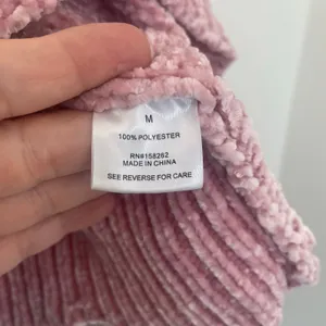 Altar'd State pink chenille sweater Sz Medium thumbnail 8
