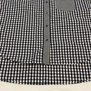 Madewell• Gingham-Play Button-Down Shirt Size S D40‎ thumbnail 7