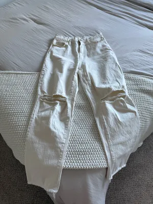 Straight jeans size 4 White thumbnail 6