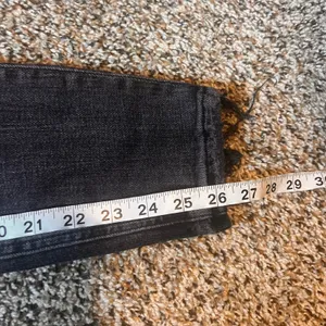 ZARA Women's Black Wash Denim‎ Straight Leg Jeans Size 30 thumbnail 6