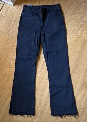Mother the hustler ankle fray jean thumbnail 1