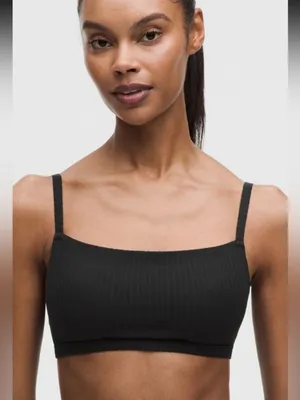 Ribbed Cami-Strap Bra B/C thumbnail 1