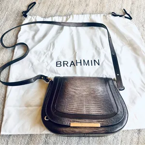 Brahmin Sm Nadine Leather Crossbody Nightfall Sven thumbnail 6
