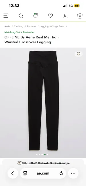Aerie Crossover Offline Leggings thumbnail 6
