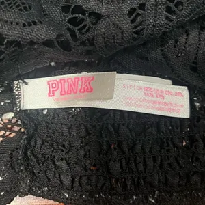 Victoria's Secret PINK Intricate Black Floral Lace Bralette 🖤 thumbnail 7