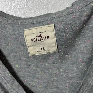 Hollister Women Casual Gray V-Neck‎ shirt size XS thumbnail 4