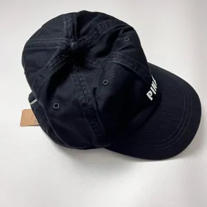 PINK Women’s Black Baseball Logo Hat NWT thumbnail 3