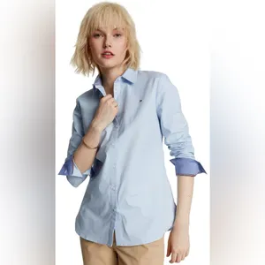 🩵Tommy Hilfiger Womens Classic Button-down-shirts thumbnail 3