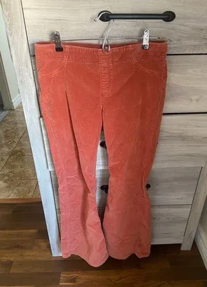 Free people corduroy flare pants thumbnail 1