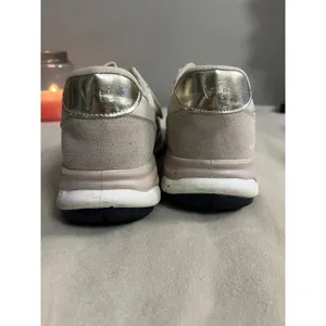 Vintage Havana Glitter Star Sneakers Beige & White Womens Size 8.5 Chic Comfy Sh thumbnail 3