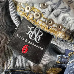 Rock Republic Bootcut Jeans Embellished Pockets Dark Wash‎ Denim Size 6 Flare thumbnail 10