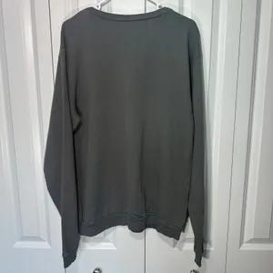 Jean + June Sweatshirt Womens Large Gray Girl Gang Graphic Pullover Cotton thumbnail 4