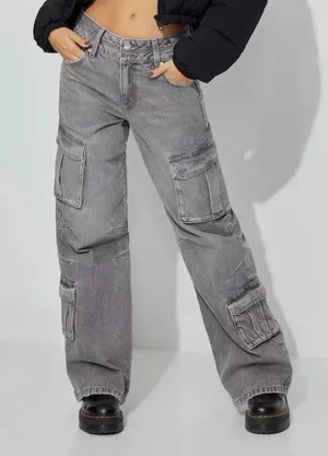 Garage Denim Cargo Jeans thumbnail 1