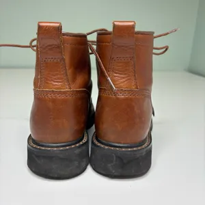 Ariat Women’s Kiltie Lace Up Brown Leather Roper Ankle Work Boots 6 thumbnail 6