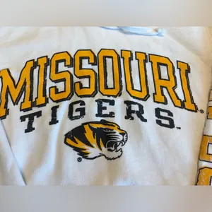 Russell Athletic Univ of Missouri Mizzou retro designed Hoodie Wms sz Sm thumbnail 7