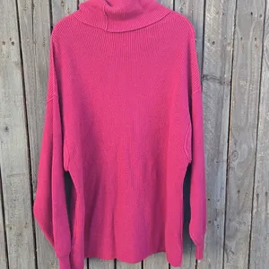 Free People Pink Turtleneck Tunic thumbnail 4
