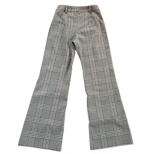 By Together Multicolor‎ High Rise Houndstooth Plaid Wide Leg Pants Size Small thumbnail 2