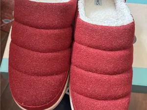 TOMS Women's Ezra Faux Fur Lined Slip On Quilted Slippers 9.5 thumbnail 3