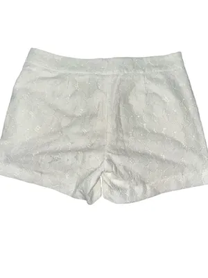 Saint Tropez West Women’s Size 6 White Lace Dress Shorts thumbnail 2