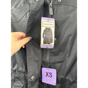 Women’s Hunter XS Black Rain Jacket thumbnail 4
