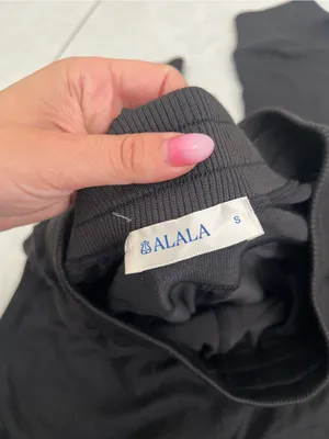 ALALA Black Jogger Sweatpants Size Small thumbnail 3
