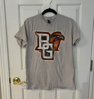 Bowling Green State University Shirt Gray Size M thumbnail 1