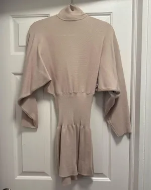 ZARA Sweater Dress Mini Turtleneck thumbnail 1