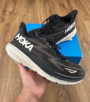 HOKA One one Clifton black athletic training running shoes sneakers women’s 9 thumbnail 7