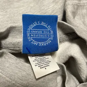 Adidas Originals Women Size Small Gray Crew Neck Sweatshirt Double Logo Pullover thumbnail 5