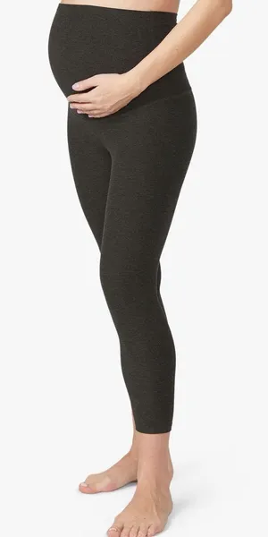 Beyond Yoga Spacedye Love Love The Bump Capri Maternity Leggings thumbnail 1