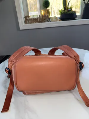 Urban Originals Coral Satin Backpack with Multiple Zips thumbnail 7