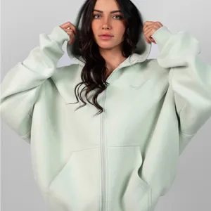 COMFRT Mint Zip-Up Hoodie Unisex thumbnail 5