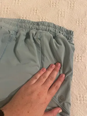 Lululemon blue shorts thumbnail 4